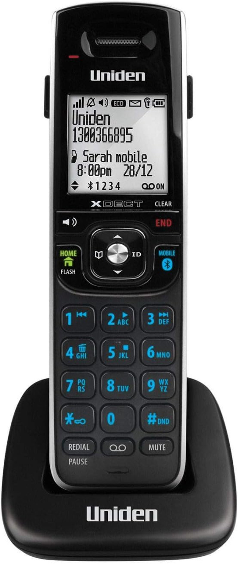 Uniden XDECT 8305 Optional Handset: for XDECT 83Xx Series Cordless Phone Systems image number 2