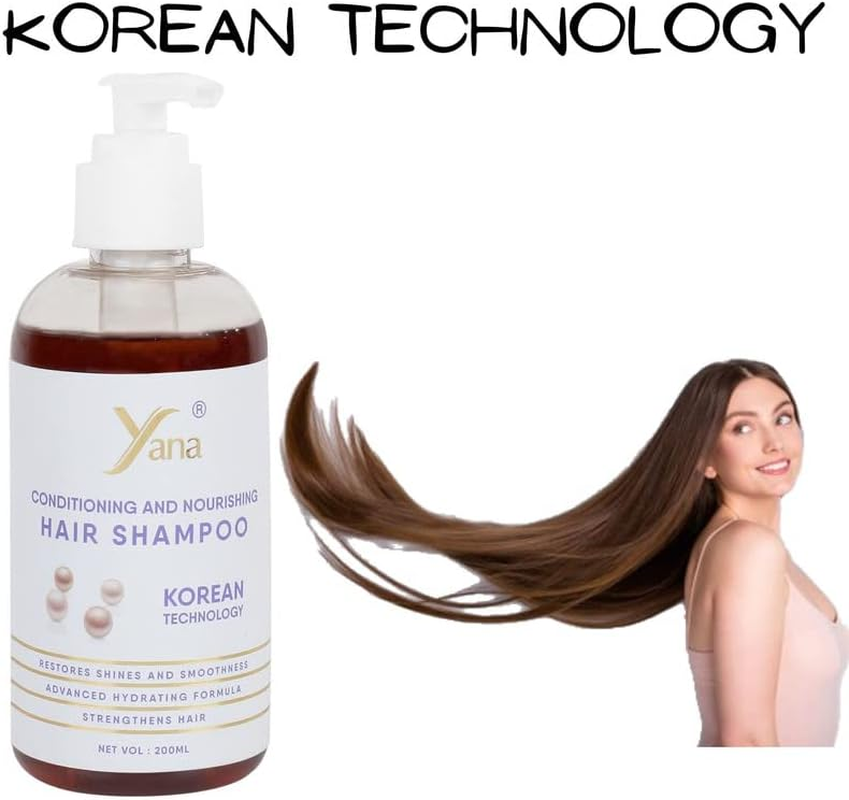 Herbal Hair Fall Shampoo for Women with Conditioner for Hair Growth Hair Fall Control by Korean Technology image number 6