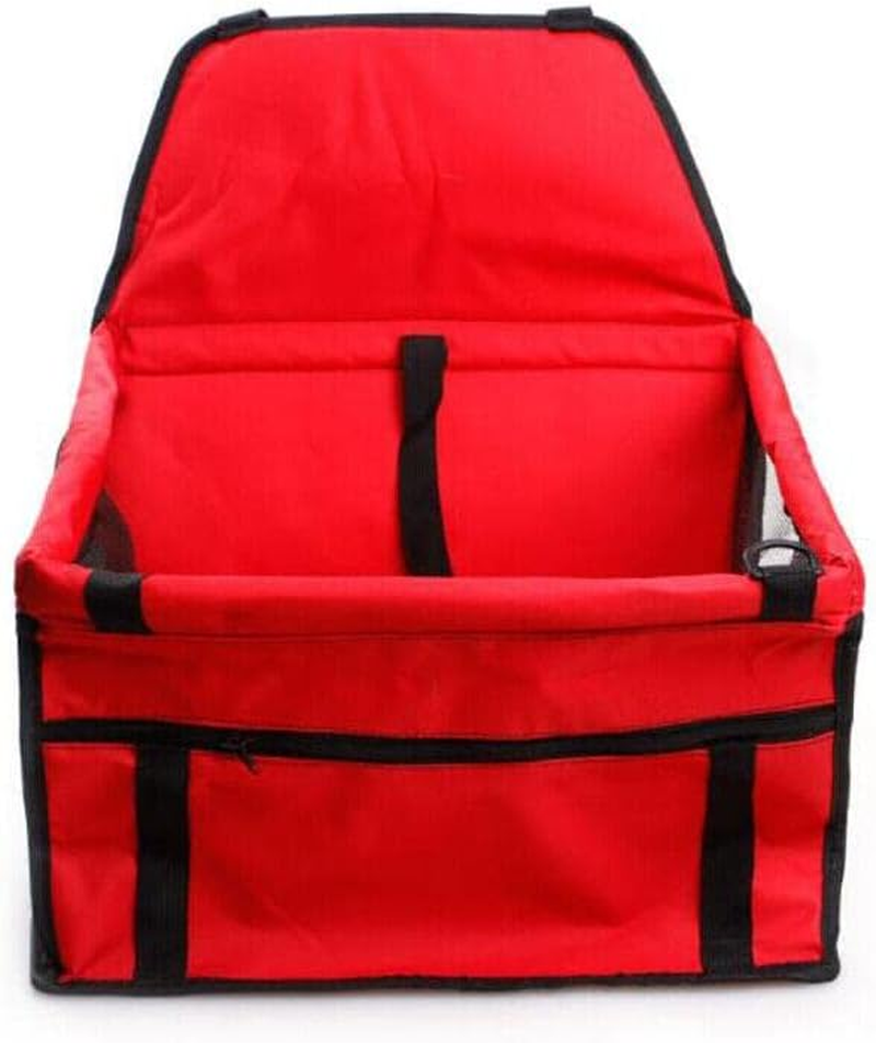 Pet Car Booster Seat Puppy Cat Dog Auto Carrier Travel Protector Safety Basket - 40X30X25Cm, Durable 600D Oxford Fabric, PVC Mesh Safety Basket for Pets, Ideal for Travel & Car Trips image number 1