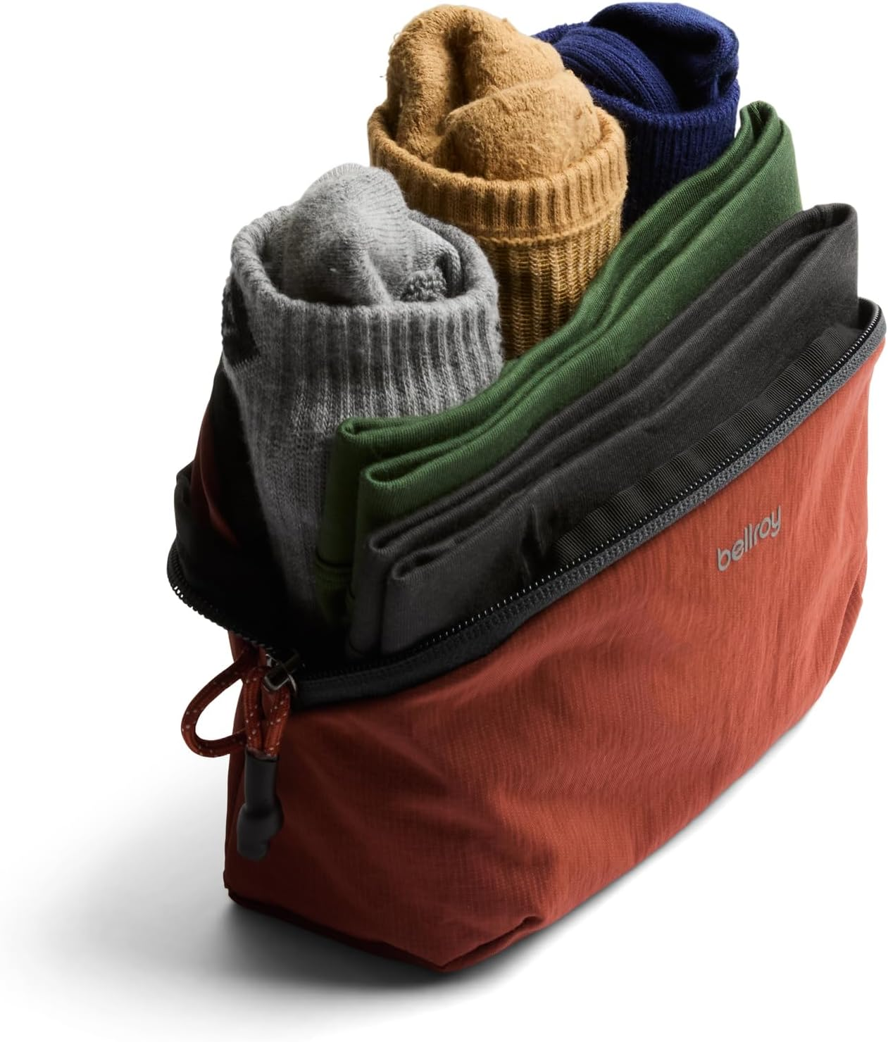 Bellroy Lite Packing Pouch 2L (Organizer Packing Cube for Travel near and Far) - Clay - Clay image number 4