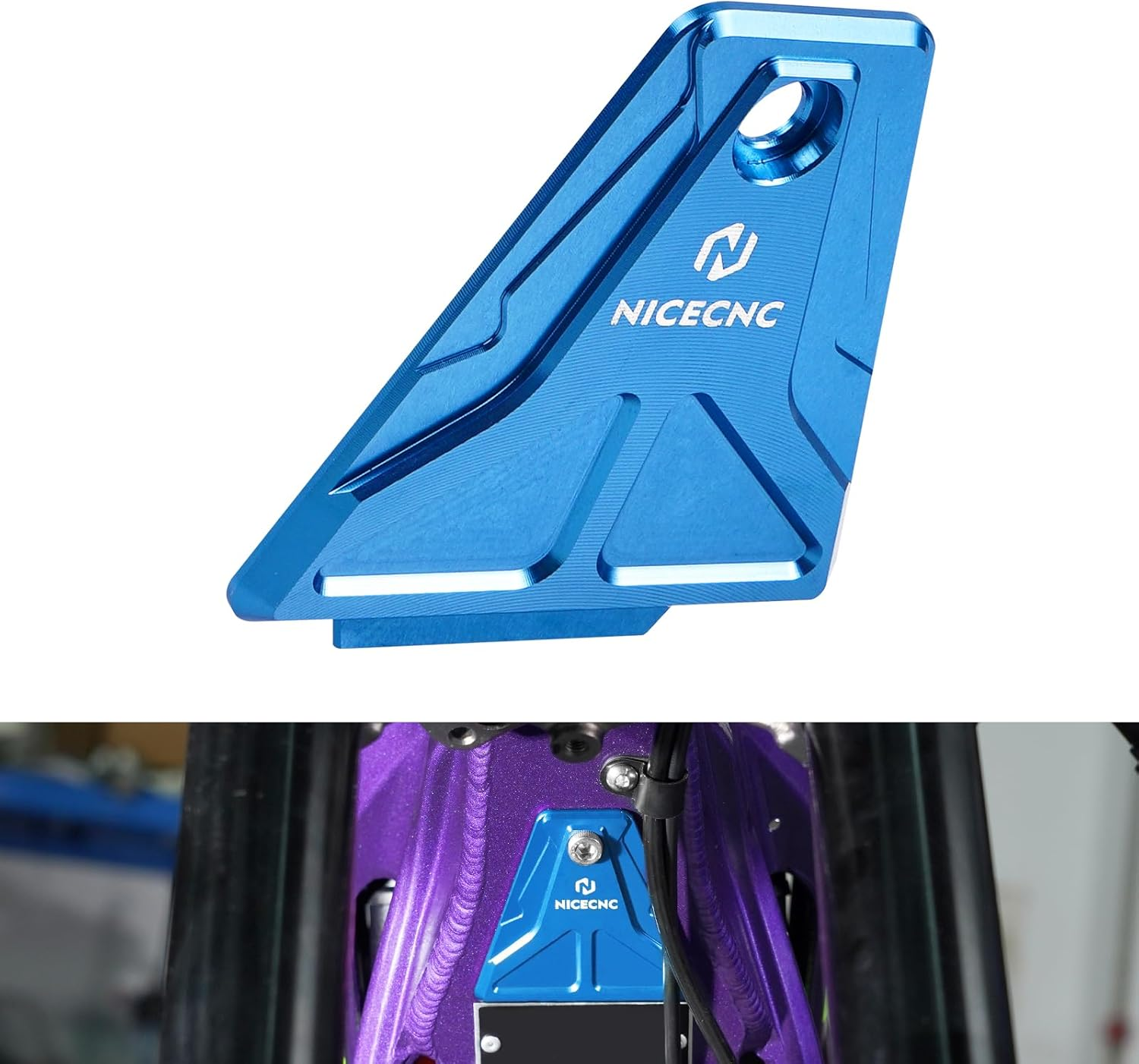 NICECNC Black Horn Cover Gap Cover Compatible with Surron Light Bee X Surron Light Bee S Surron Light Bee L1E Segway X160 Segway X260 See Fitment