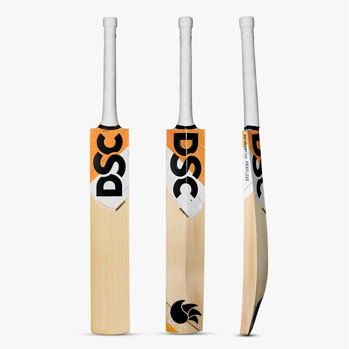 DSC Krunch 100 English Willow Cricket Bat for Mens, Short Handles image number 6