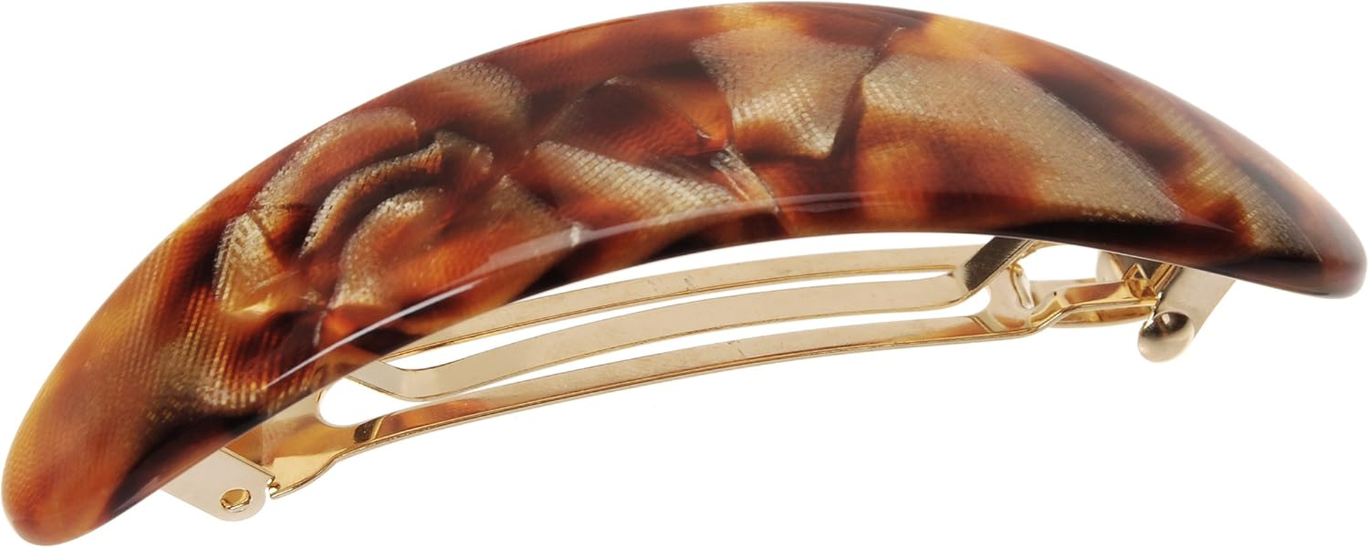 France Luxe Oval Volume Barrette - Ivory Tokyo