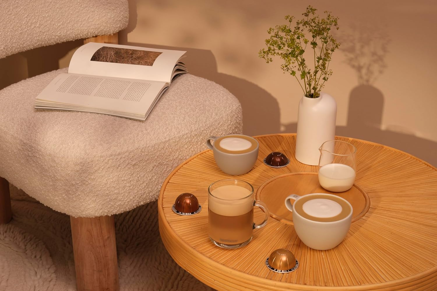 De'Longhi Nespresso Vertuo Pop and Aeroccino 3 ENV90.AE, Capsule Coffee Machine, Single-Serve Pod Coffee and Cappuccino Machine, 4 Cup Sizes, Centrifusion Technology, Welcome Set Included, Candy Pink image number 5