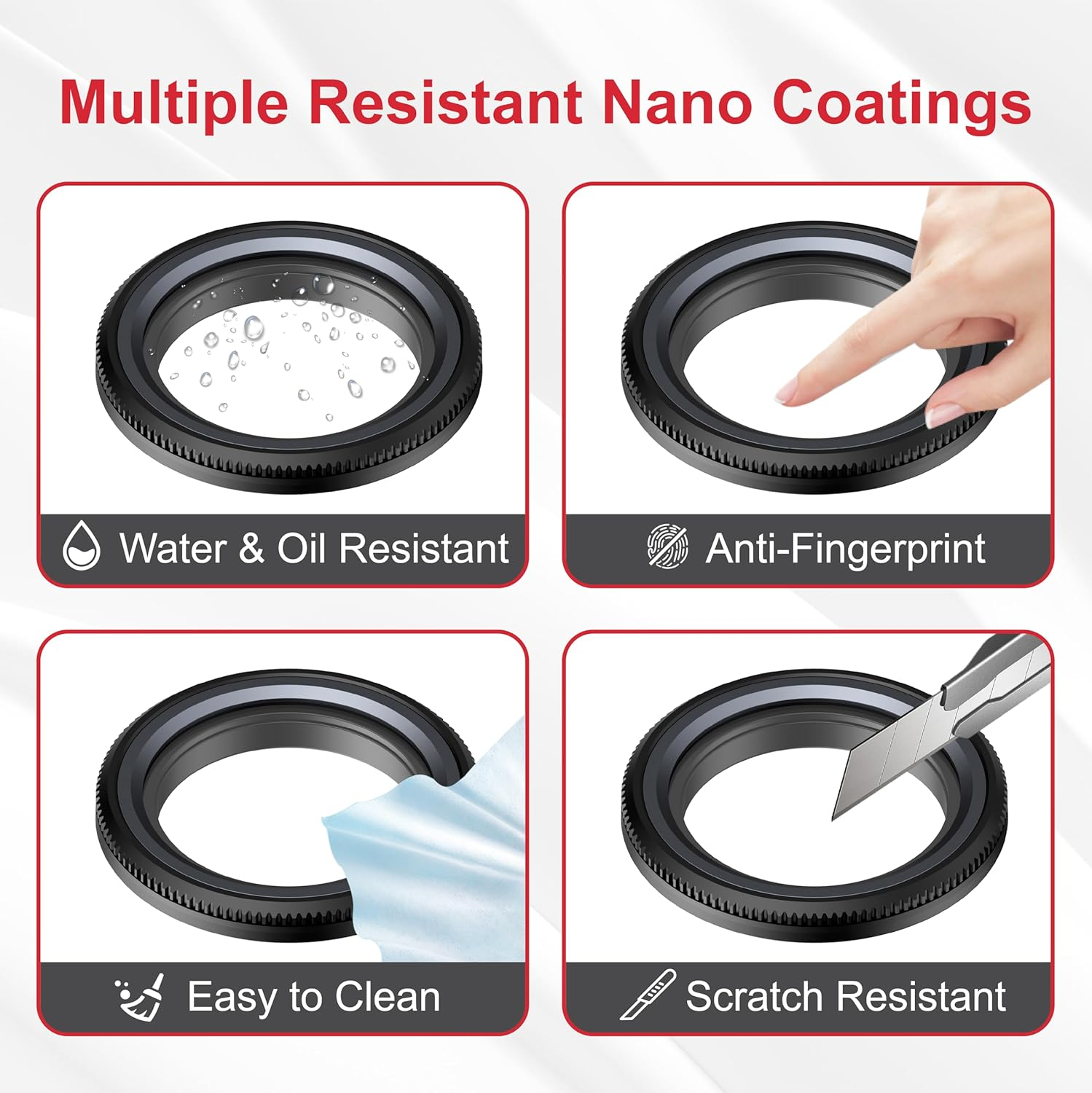 Miofive CPL Circular Polarizer Filter, 34MM Anti-Glare Circular Polarizer Lens for Miofive S1 Series Dashcam, Reduce Glare and Reflection, Enhance Color and Contrast image number 5