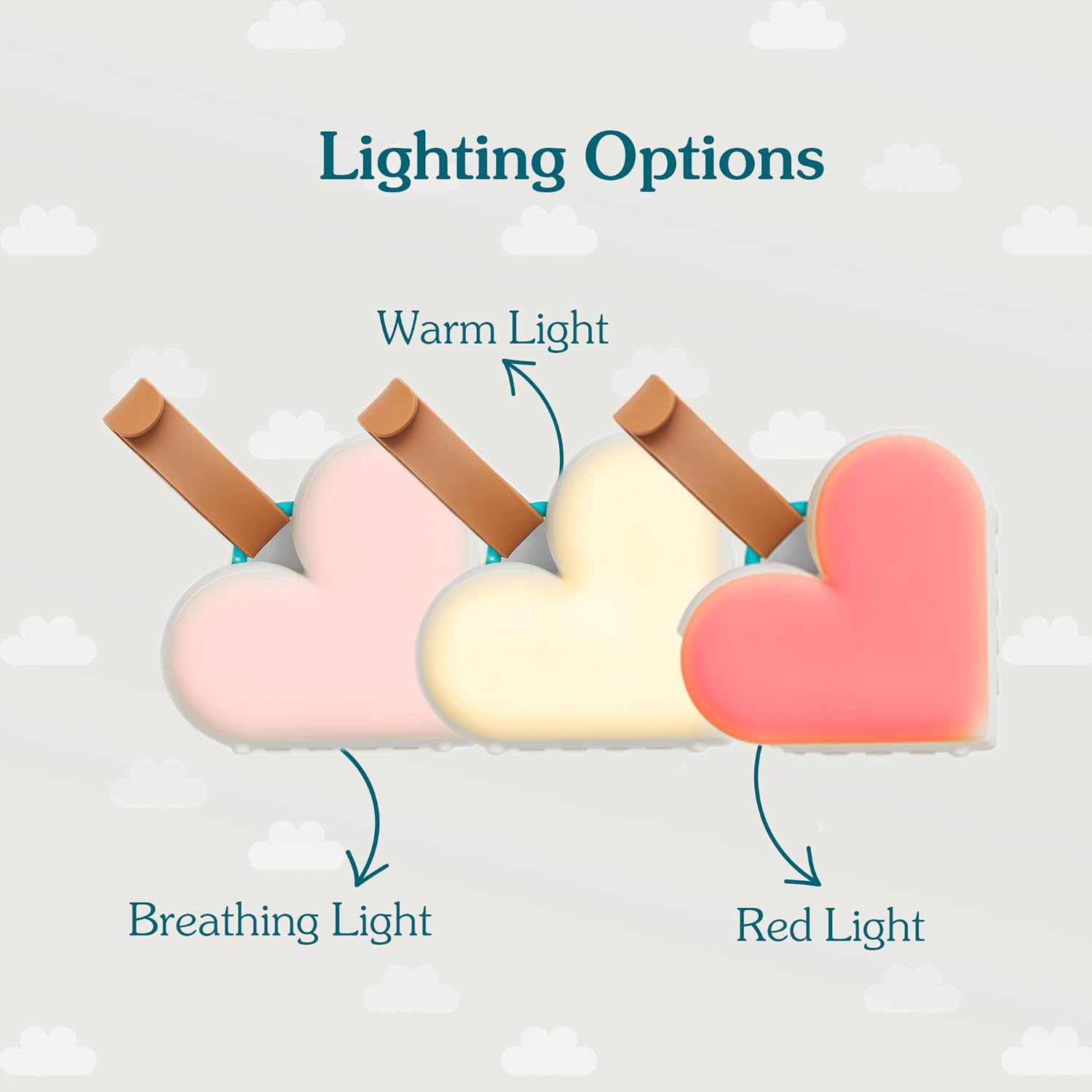 Love to Dream Sleep Machine | Baby White Noise Machine for Sleeping and Relaxing | Noise Therapy with 9 Soothing Infant Sleep Sounds and Baby Night Light | Portable Sound Machine image number 5