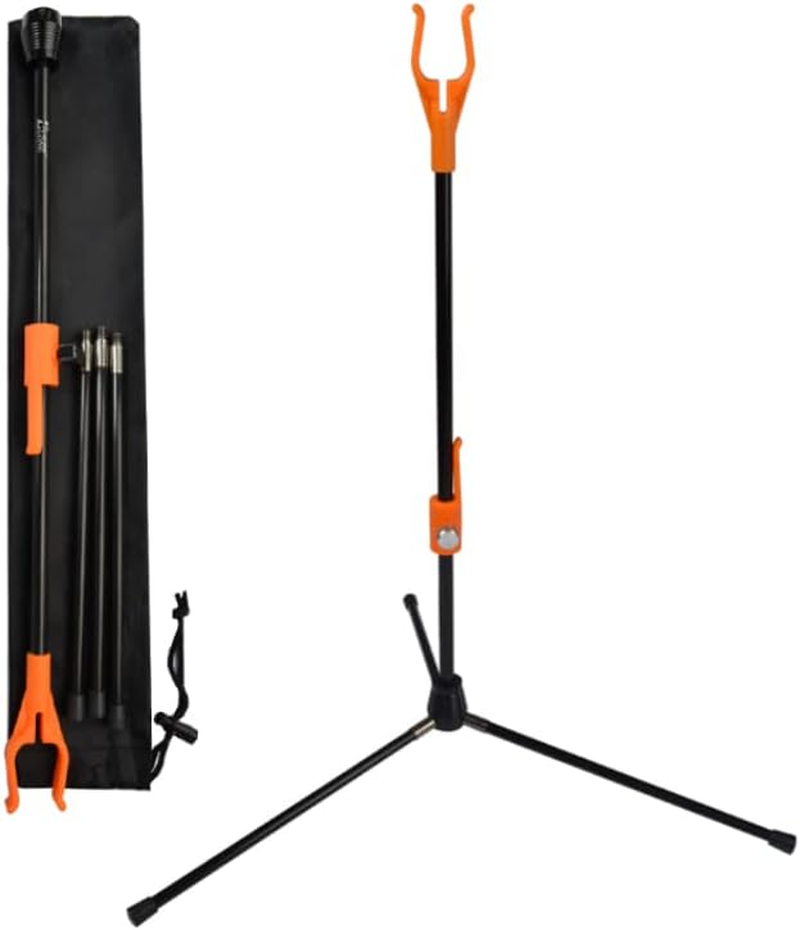 YLS Archery Bow Stand Recurve Bow Compound Bow Stand Rack Holder Legs 18.9" Height - Dark Blue image number 4