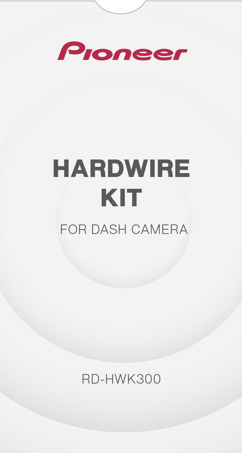 Pioneer RD-HWK300 Dash Cam Hardwire Kit