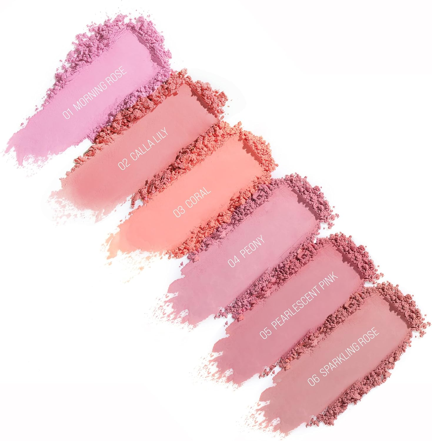 Blush for Cheeks, Matte Powder Blush Palette, Vegan, Cruelty-Free, High Pigment, Long Lasting, Buildable, Lightweight, Velvety Smooth, Natural-Looking Makeup, 0.1 Ounce