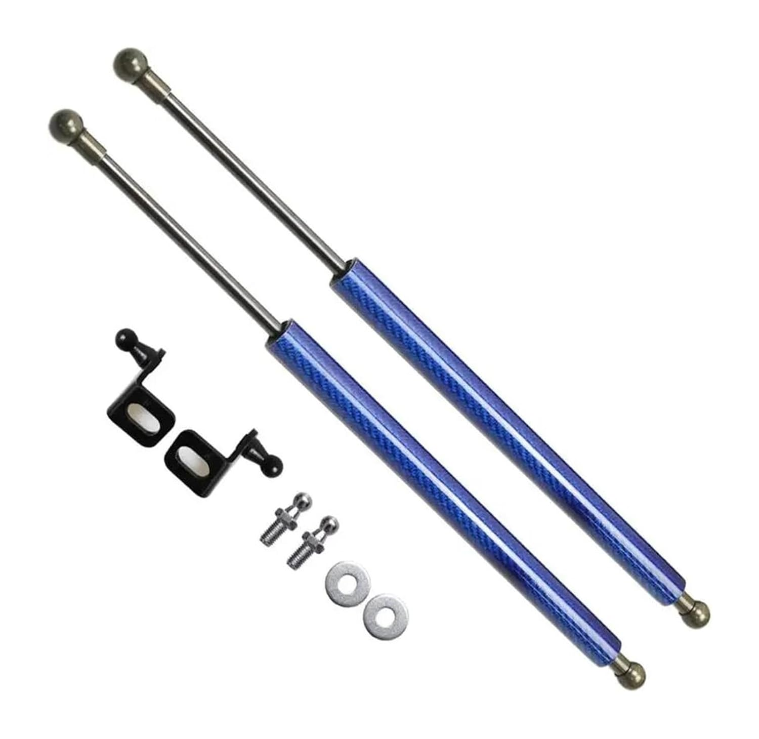 For Suzuki for Swift A2L for Swift Sport ZC33S 2017-2023 Hood Bonnet Piston Rods Gas Struts Lift Support Shock Dampers (Color : Carbon Fiber Orange)