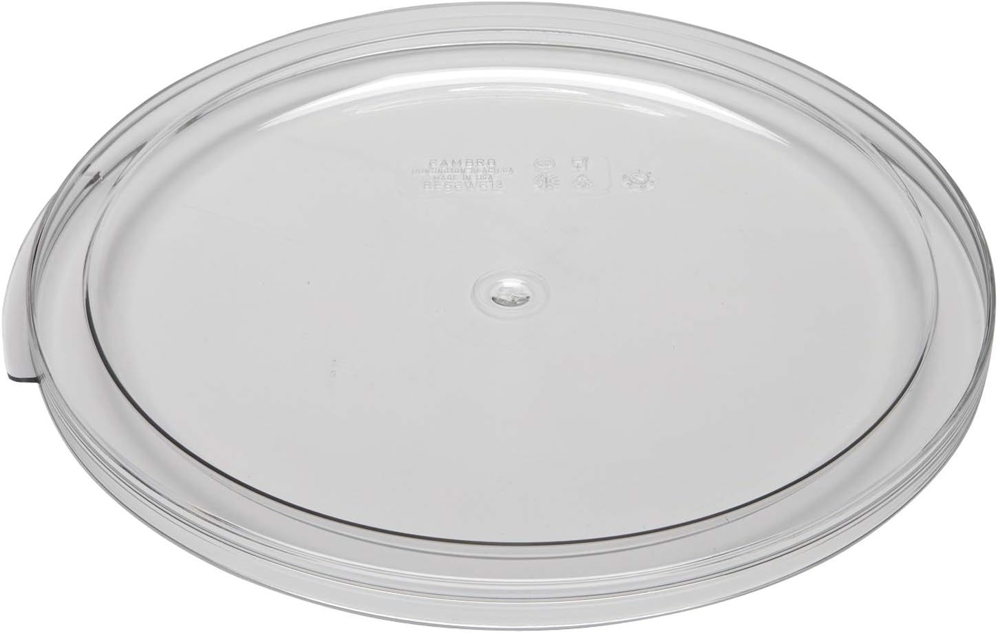 Cambro Cambro (RFS2PP190) 2 Qt. round Polypropylene Food Storage Container - Camwear, RFS2PP, Plastic, Clear, 2-Quart image number 3