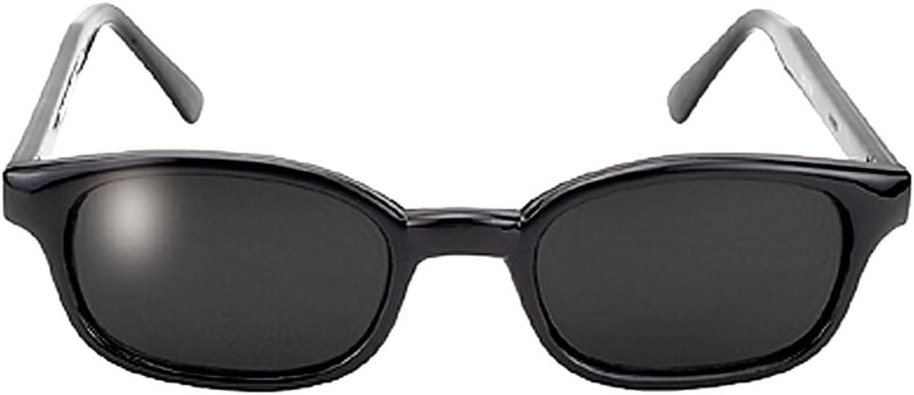 Pacific Coast Original Kd'S Biker Sunglasses (Black Frame/Purple Lens)