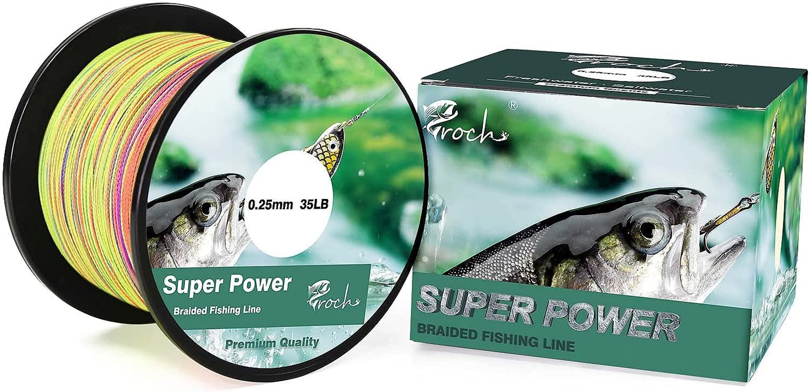 Fishing Line Braided 300M / 1000M Strong PE Dynamix Line Colourfast 0.1-0.3Mm 14-45LB