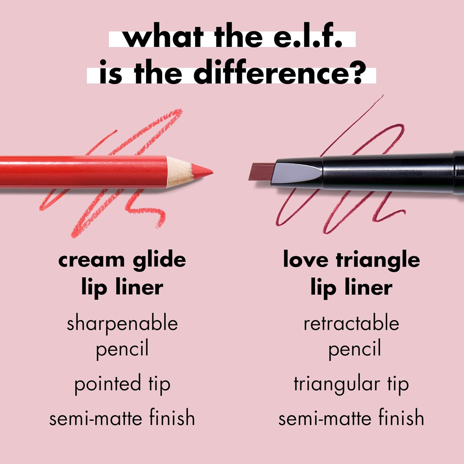 E.L.F. Cream Glide Lip Liner - Mauve Aside - Red Receipt image number 3
