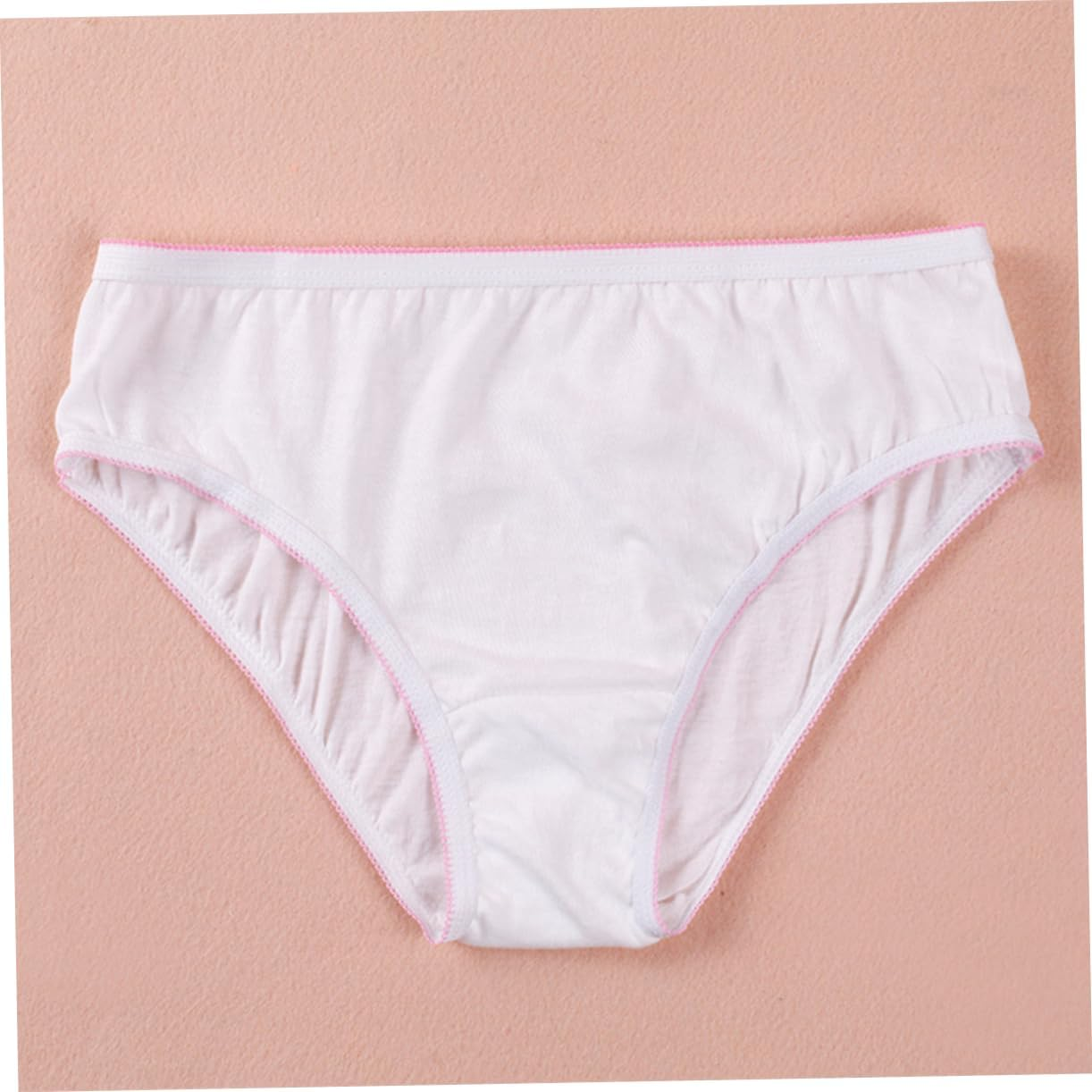 SHERCHPRY 5Pcs Disposable Cotton Underpants for Women XXL Lightweight Breathable Postpartum Maternity Travel Briefs Portable Soft Pregnant Panties image number 2