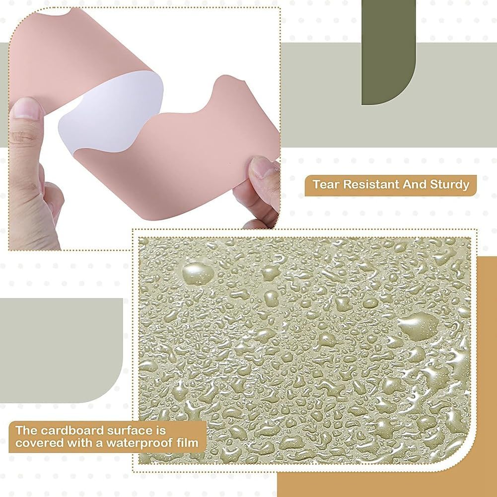 1Set for Bulletin Board Scalloped Bulletin Board for Classroom Bulletin Board Decor Paper image number 5