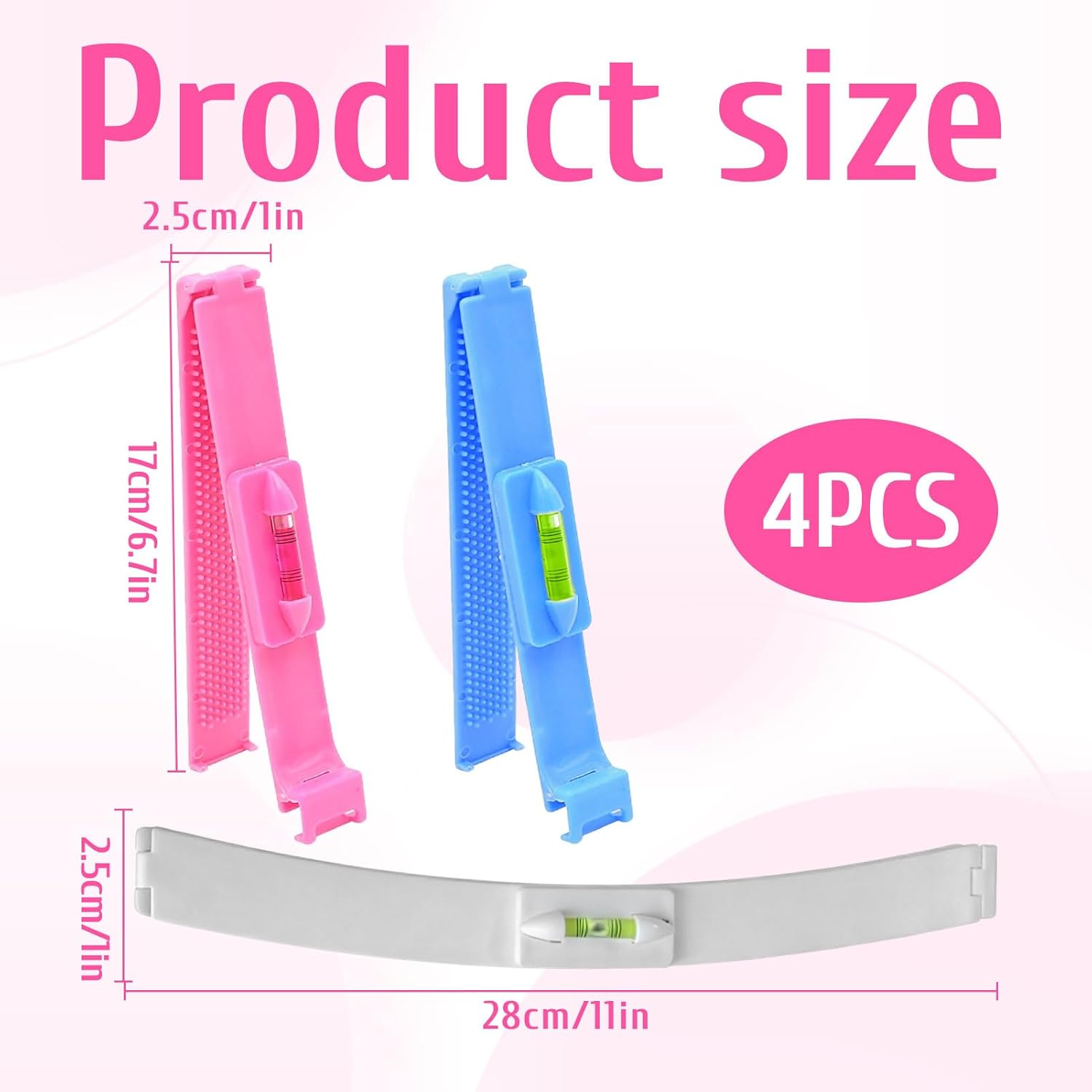 Hair Tools, 2Pcs Hair Styling Tools, Hair Cutting Kit, Professional Pony Cutting Aid, Haircut Clips, Haircutting Aid Clips, Practical Haircut Clip, Tools for Salon, Bangs, Styling and Layers image number 2