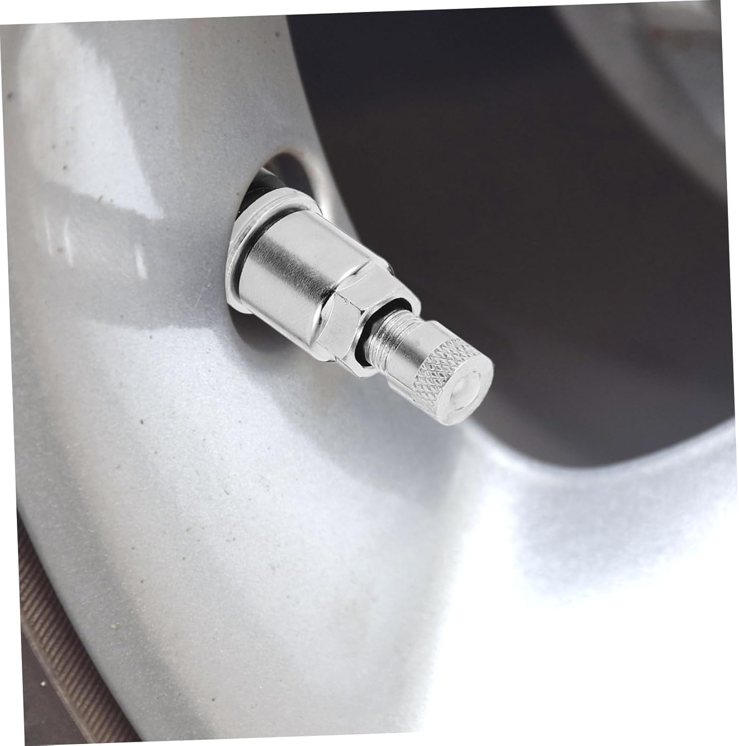 PAMINGONO Bolt-In Tire Valves Stems Metal Valve Stems for Car 10Pcs Automotive Wheel Replacement for Cars Trucks Motorcycles image number 1