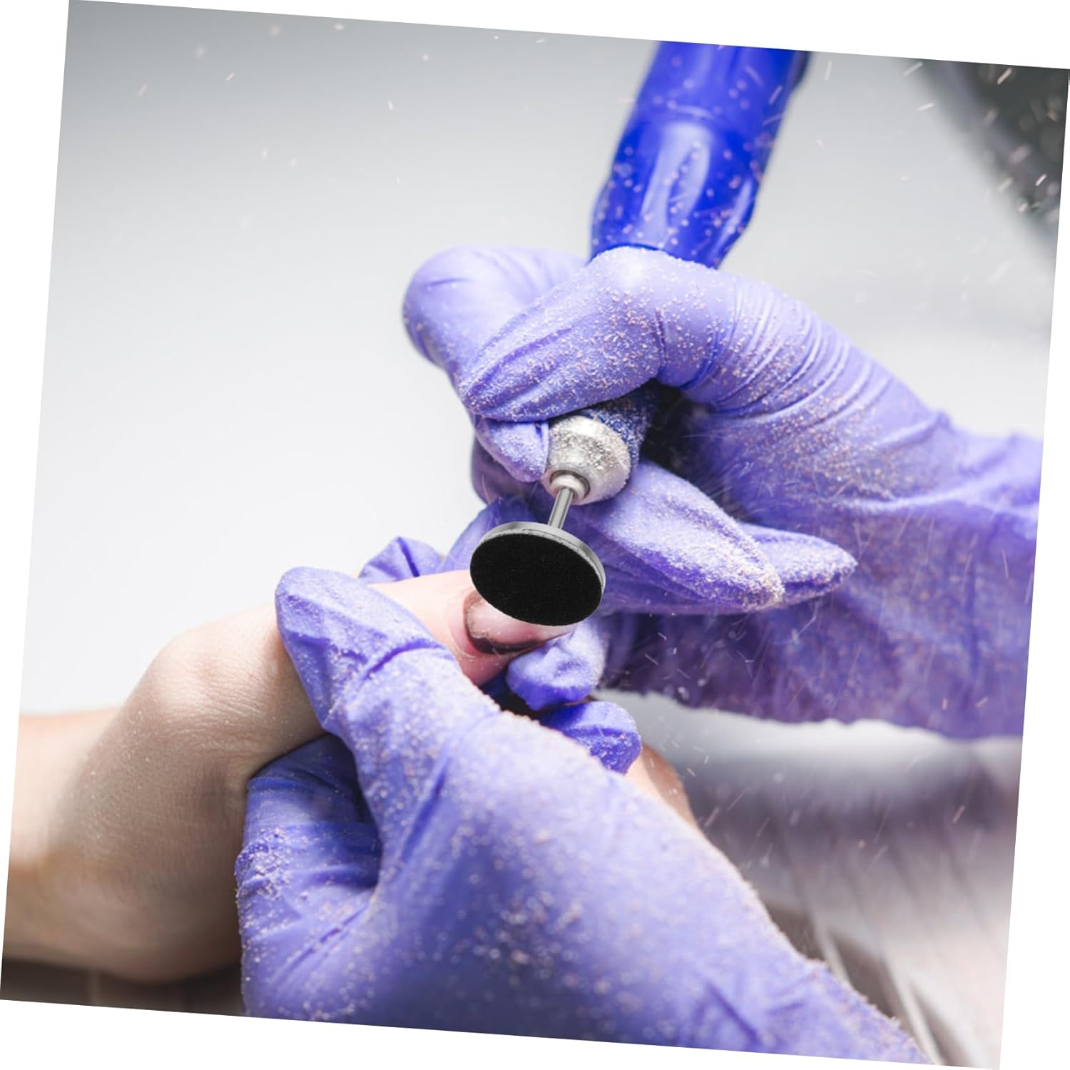 PACKOVE 60Pcs Nail Sanding Discs Set for Callus Remover 20Mm Replacement Sandpaper Discs for Electric Foot File Suitable for Pedicure and Nail Care image number 3