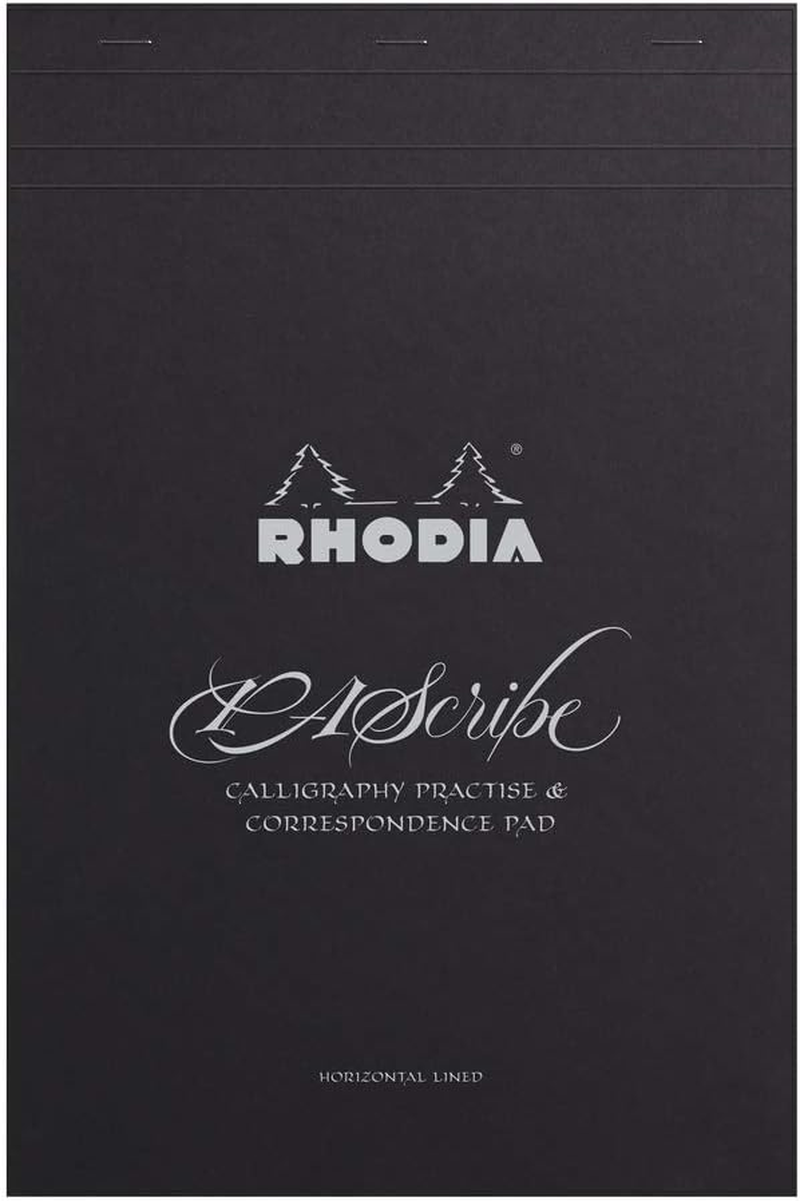 Rhodia 117761C Soft Notebook Rhodiarama Goalbook Silver A5 (14.8 X 21 Cm), 240P, Small Squares 5 X 5, Paper Ivory 90 G/M2, 2 Ribbons, Elastic Closure, Imitation Leather Papier Maya Gris (Pack of 2)
