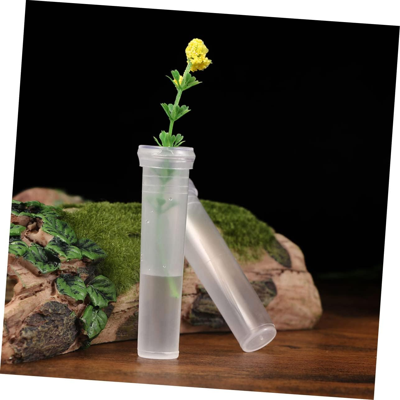 MERRYHAPY 100Pcs Plant Propagation Tubes Flower Water Storage Vases Household Decorative Plant Terrarium Home Supply for Indoor Gardening image number 2