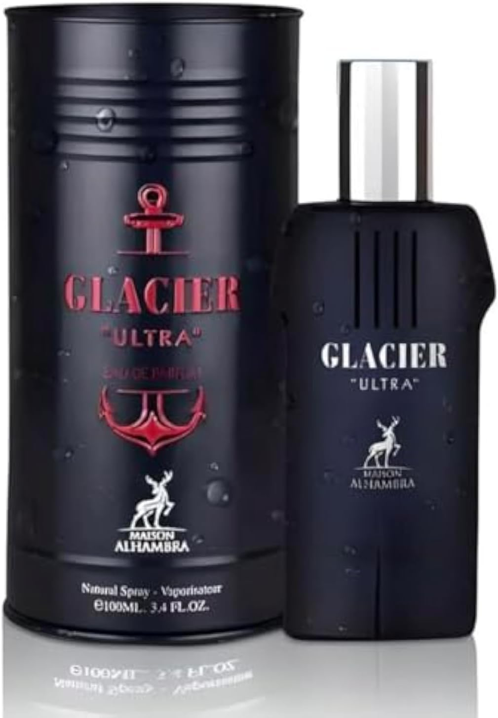 Glacier Ultra by Maison Alhambra for Men - 3.4 Oz EDP Spray
