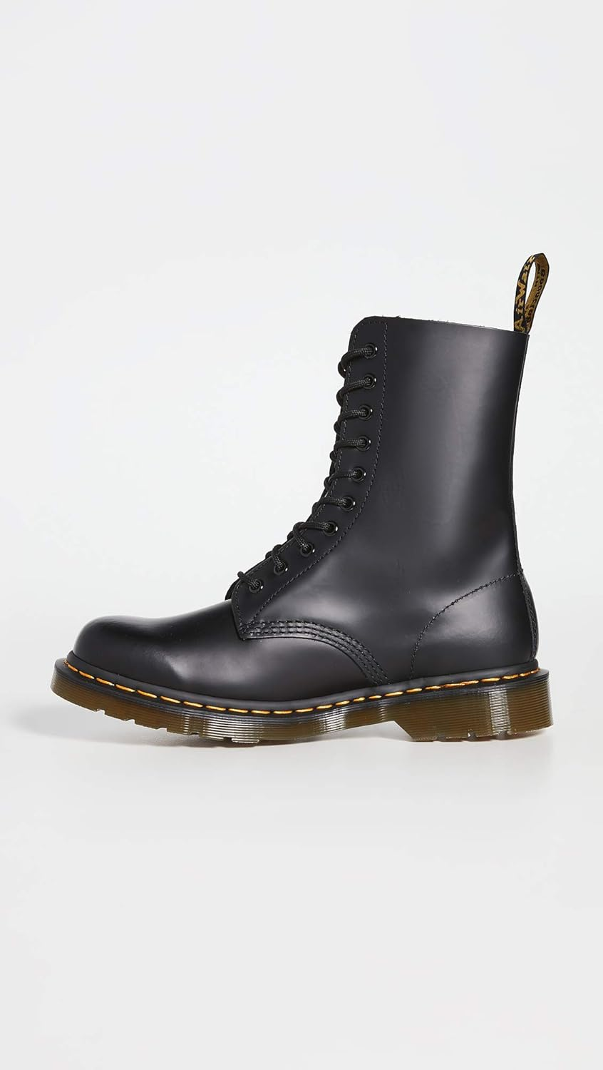 Dr. Martens, 1490 10-Eye Leather Boot for Men and Women image number 4