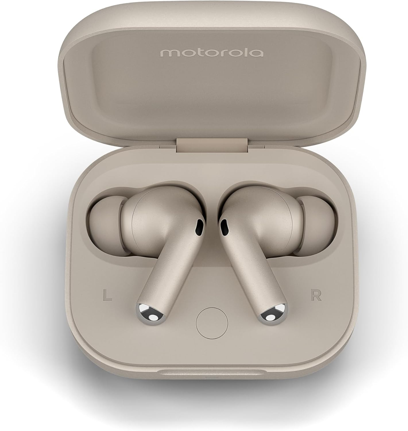 Motorola Moto Buds Plus, Wireless Headphones, Active Noise Cancellation, Wireless Headphones Sound by Bose, Spatial Sound Dolby Atmos with Bluetooth Headphones, Battery Life up to 38 Hours image number 3