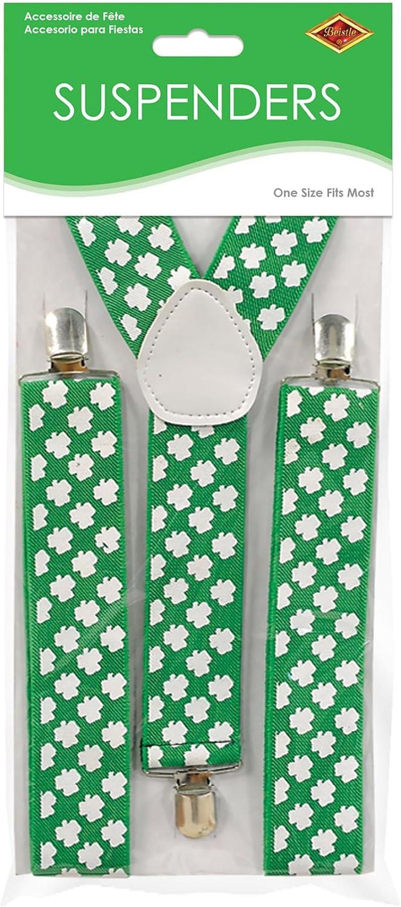 Beistle 30804 Shamrock Suspenders image number 4