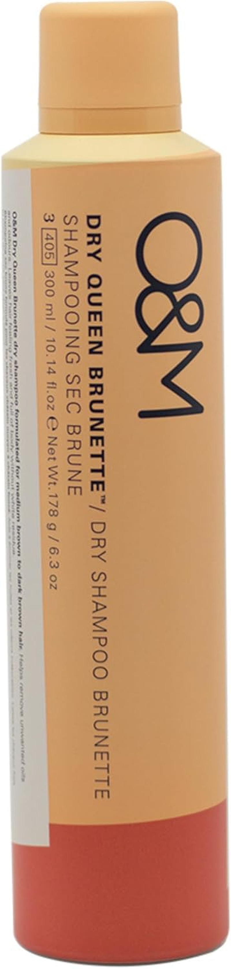 O&M Dry Queen Brunette Dry Shampoo - 300Ml - for Medium to Dark Brown Hair - Free from Sulfates, Parabens, Silicones, MIT, Phthalates, Triclosan, Propylene Glycol & Gluten, PETA Certified & Vegan image number 6