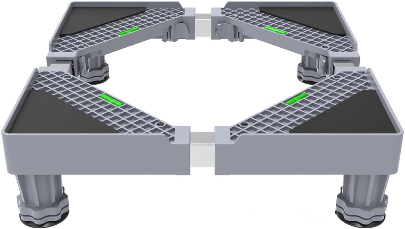 Mini Fridge Stand Universal Stand Base with 4 Strong Feet, Adjustable Refrigerator Stand, Multi-Functional Base for Washing Machine, Dryer, Laundry Pedestal image number 3