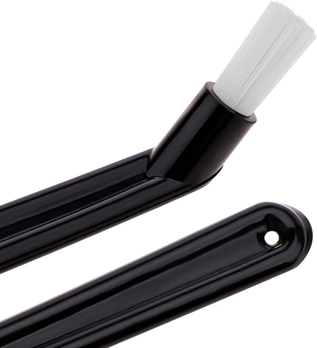 Folmywy Coffee Machine Cleaning Brush 15Cm Professional Espresso Cleaner Black Short Handle Nylon Barista Tool for Group Heads Scoop Tamper Portafilter Shower Screen image number 6