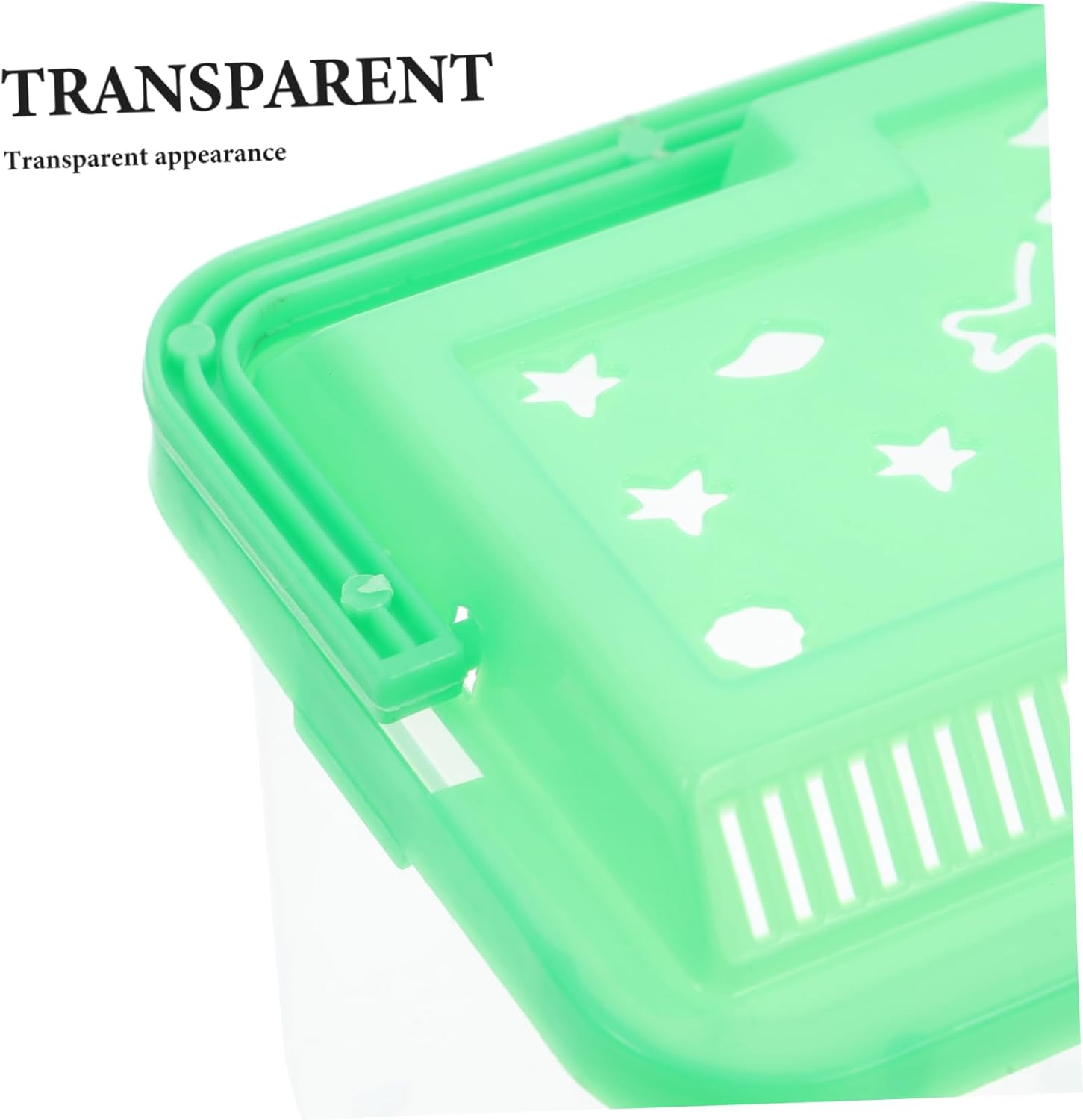 FONDOTIN Fish Bowl Portable Tank for Turtles Reptiles and Hamsters Transparent Design with Handle for Travel and Home Use Versatile Cage for Aquatic Pets image number 3