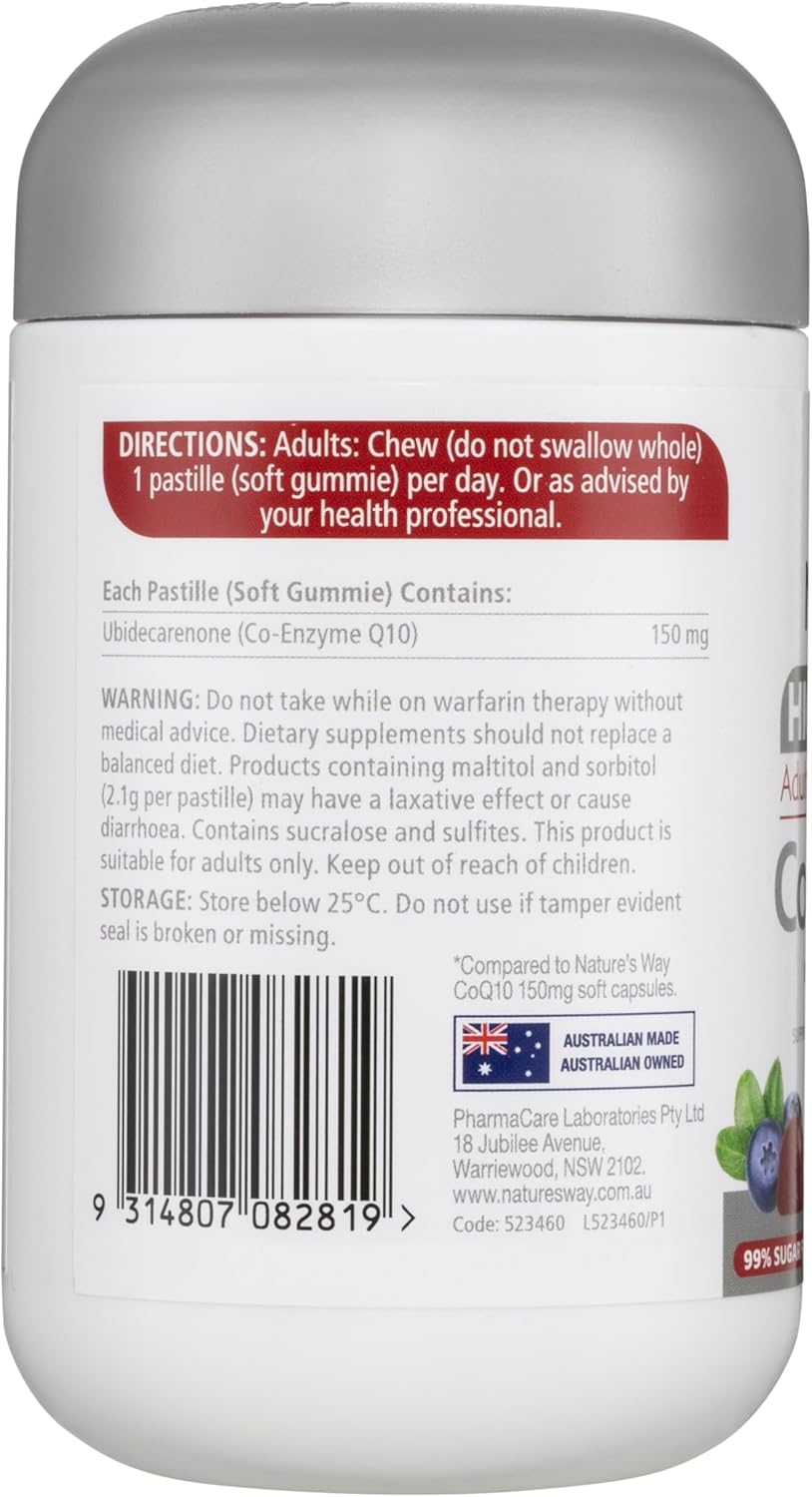 Nature'S Way High Strength Adult Coq10 150 Mg Vita 30 Gummies image number 1