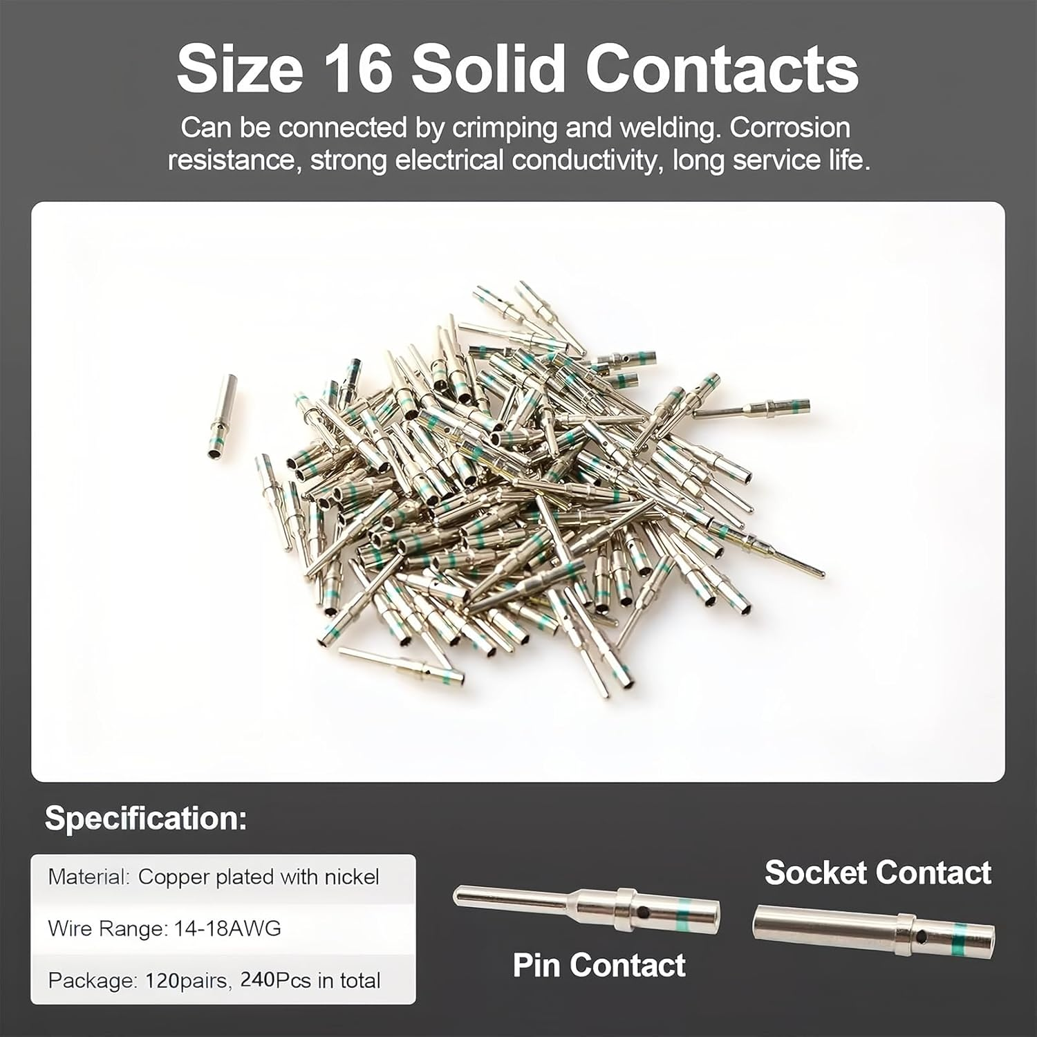 1600-Piece Deutsch DT Connector Kit with Genuine Crimp Tool for Automotive & Marine image number 1