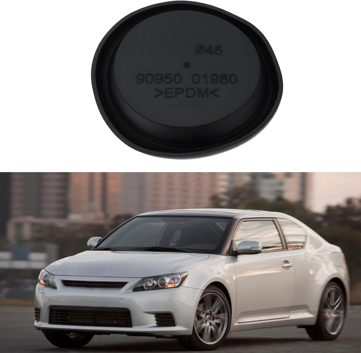 LT Easiyl 2Pcs 45Mm Floor Plug Drain Plug 90950-01960 Compatible with Lexus Scion image number 6