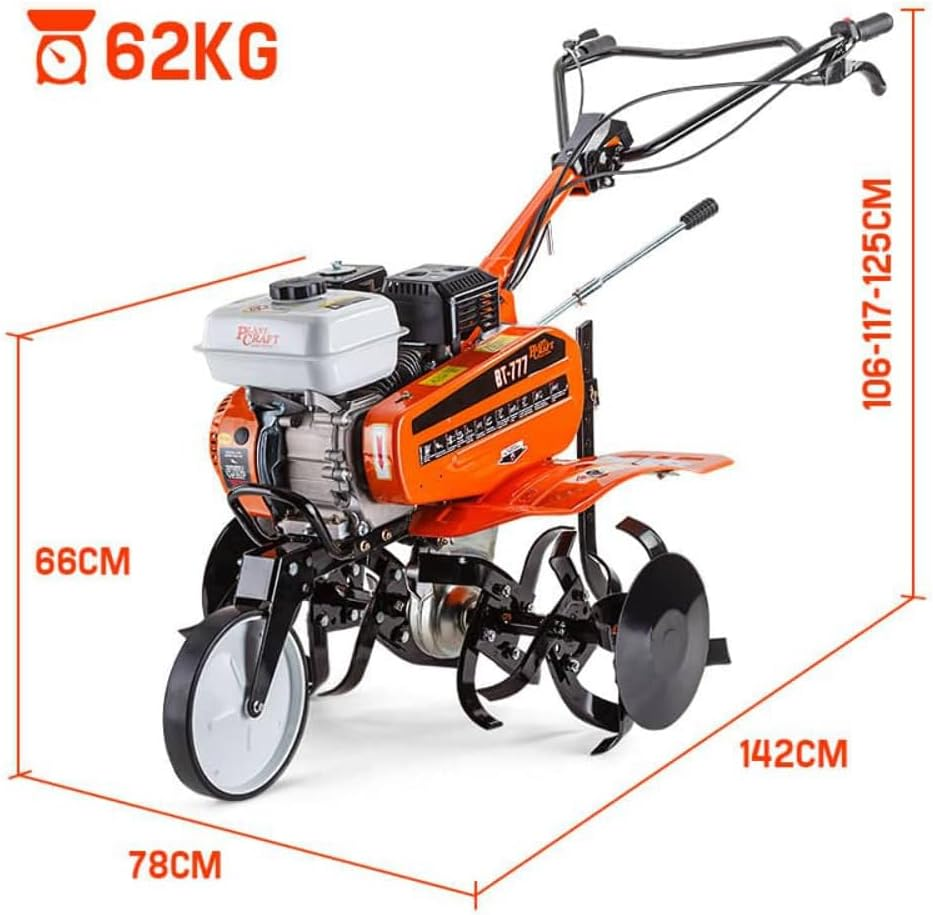 Self-Propelled Cultivator Tiller - BT-777 image number 5