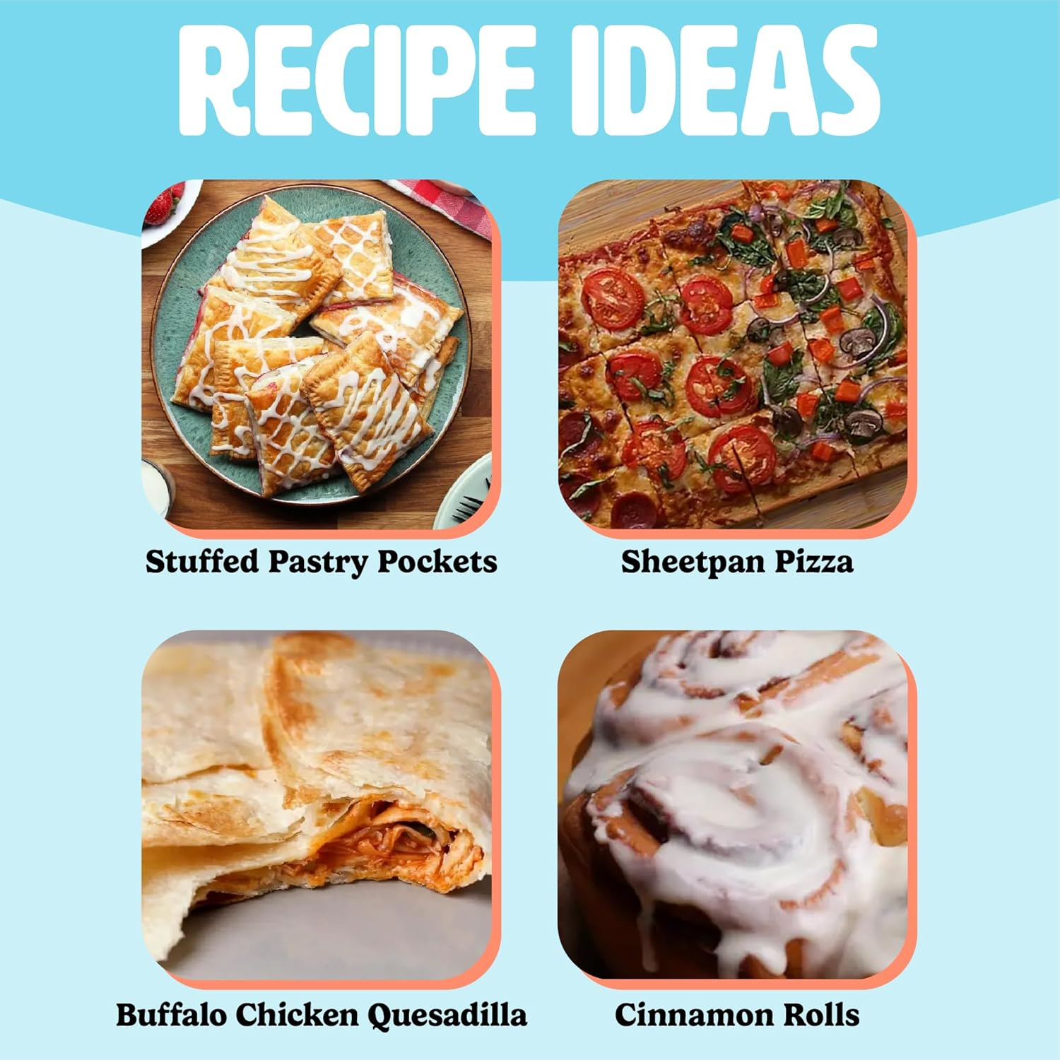 Tasty Nonstick Toaster Oven Baking, 3-Piece Set, Pink image number 2