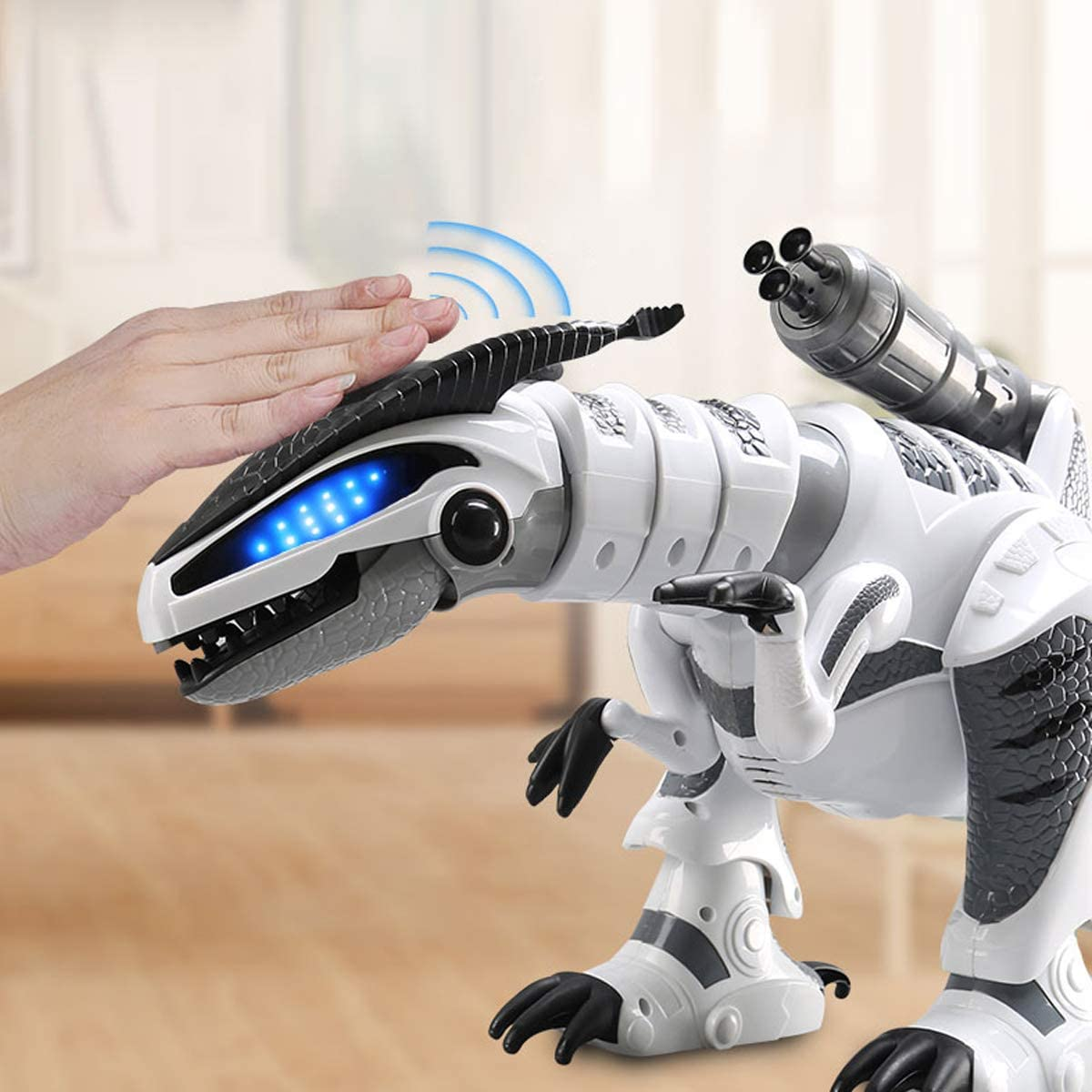 Fistone RC Robot Dinosaur Intelligent Interactive Smart Toy 2.4G Electronic Remote Robot Walking Dancing Singing with Fight Mode