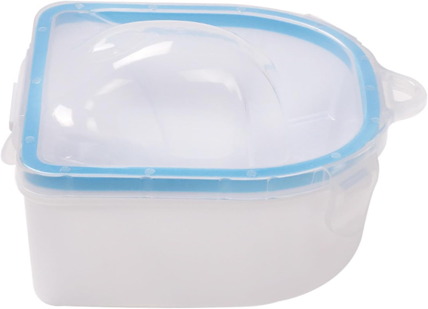 Harayaa Nail Soaking Bowl, Remove Wash Soaker Tray Durable Nail Art Tool Gel Polish Dip Powder Remover for Hands Nails image number 1