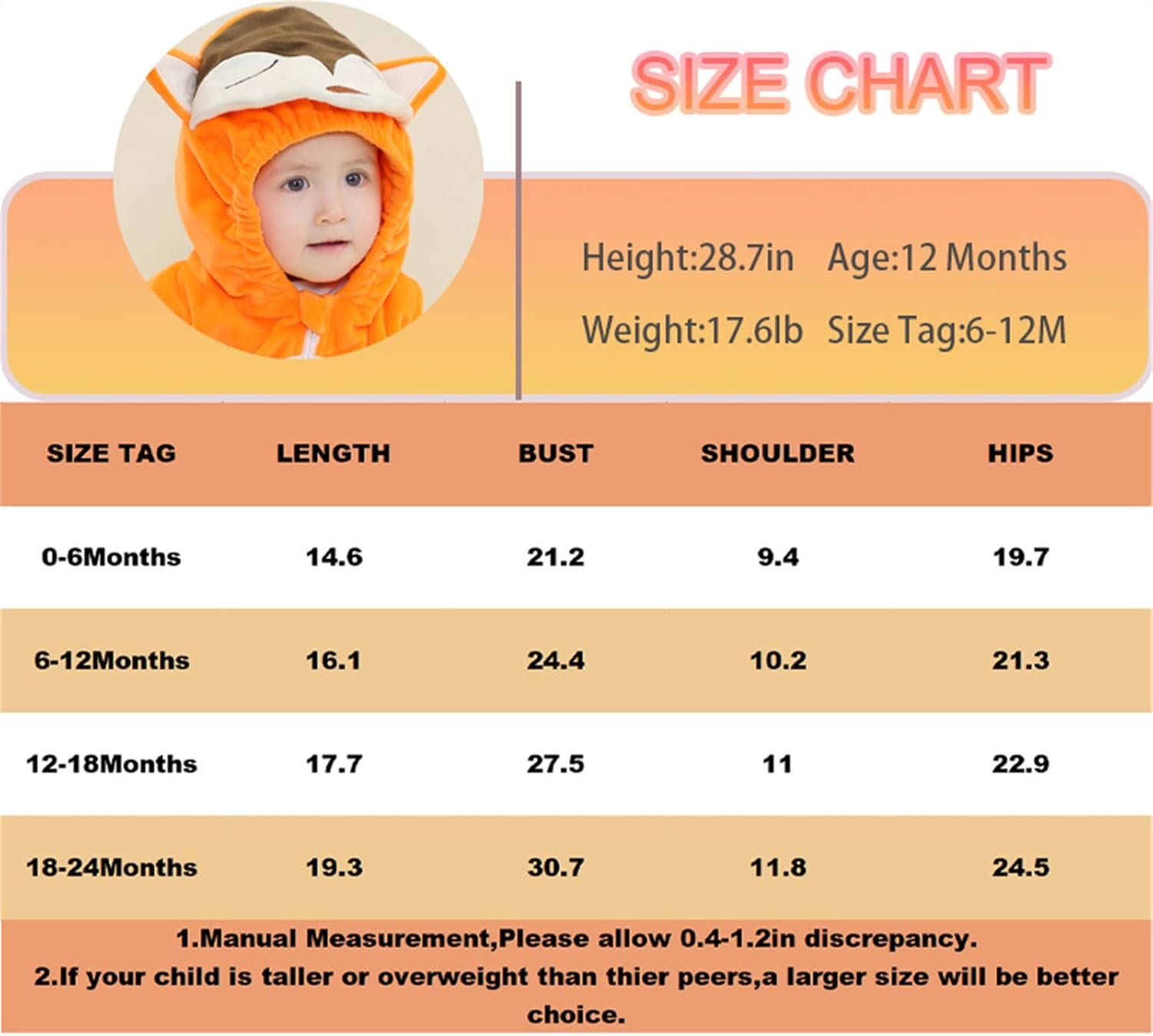 Sleeveless Unisex Baby Animals Hooded Romper for Christmas Halloween Outfits,Toddler Zip up Cosplay Costume Jumpsuit image number 6
