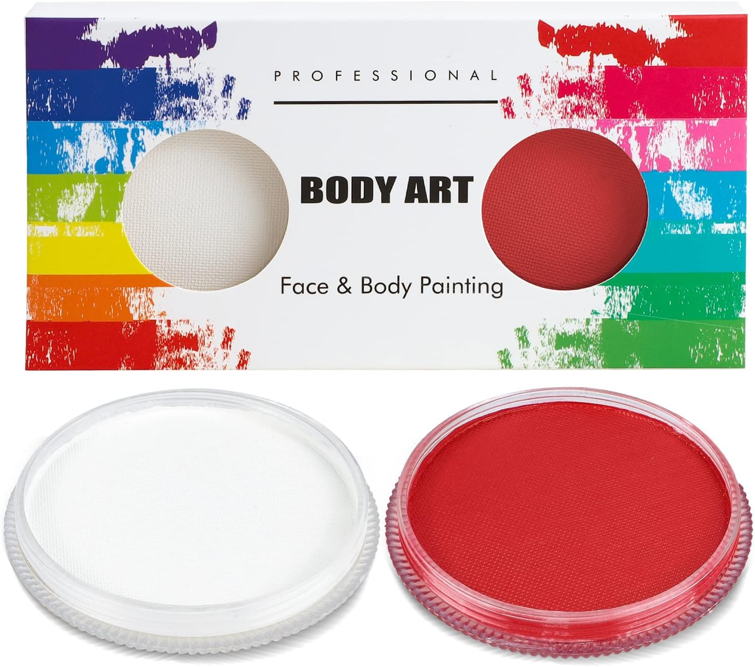 MOEMOE BABY Face Painting Kit Face Paint Body Professional Face Body Painting Kit Water Based Face Painting Makeup Safe for Kids & Adults