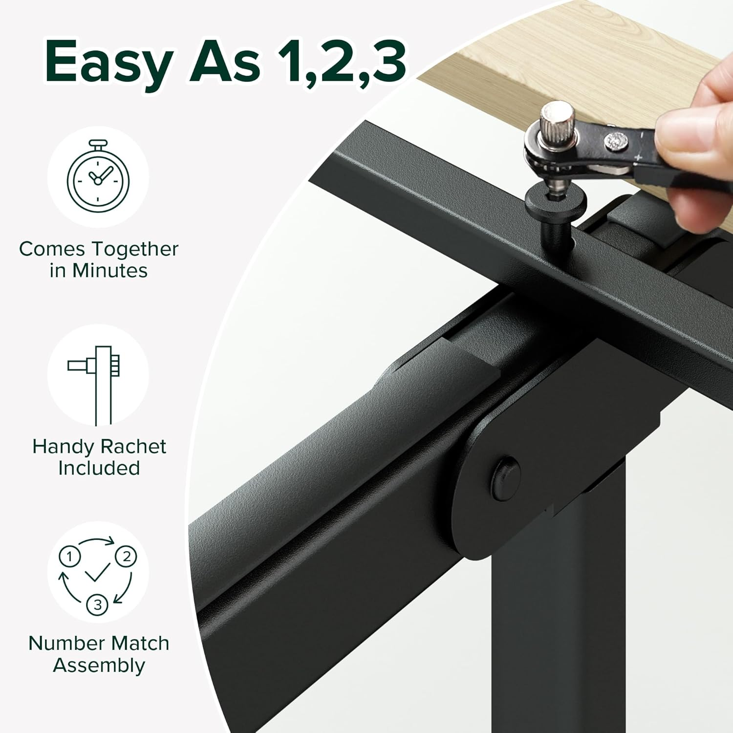 Zinus Joseph 45Cm Single Bed Frame with under Bed Storage and Mattress Base - Industrial Metal Steel, Black image number 6