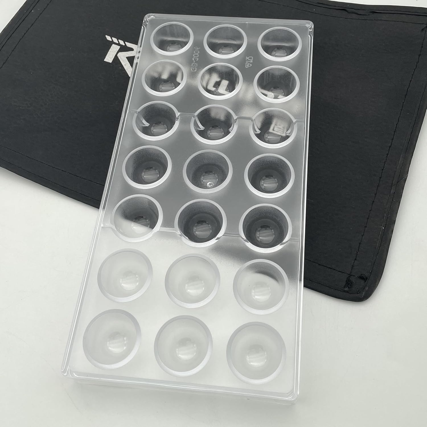 Goldbaking Bell Shape Chocolate Bonbon Mold Polycarbonate Truffle Mould Homemade Chocolates Covered Candy DIY Tool image number 1