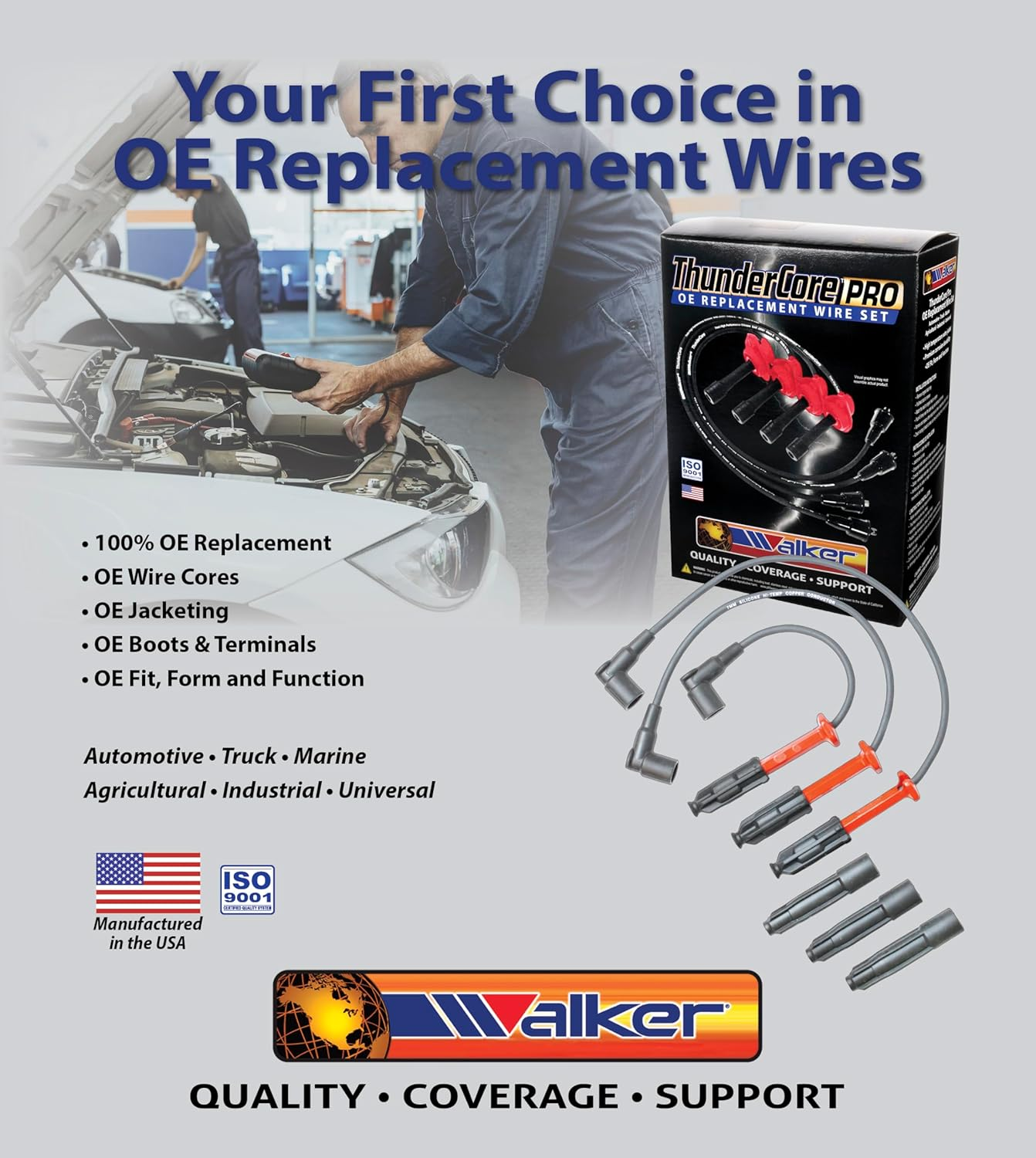 Walker Products 924-5003 Mini Stripper, Crimp Tool Pair image number 1