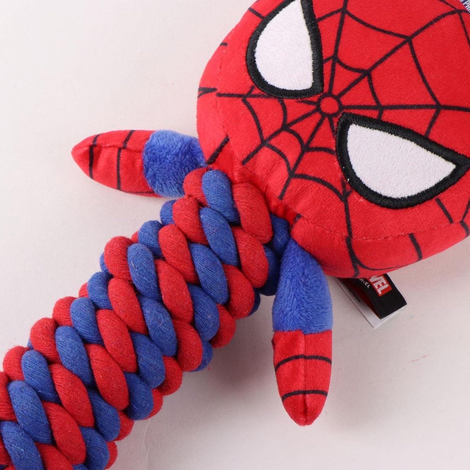 CERD&Aacute; LIFE'S LITTLE MOMENTS Spiderman Teether for Dogs, Durable Rope Toy for Pets, Cleans Teeth and Gums, Teether for Small and Large Dogs image number 4