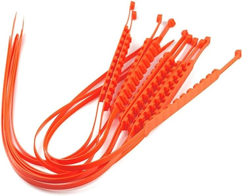 Universal Winter Car Tyre anti - Skid Snow Chains Universal Stainless Steel Snow Chains, Emergency Snow Tyre Chains,10 Pcs image number 3