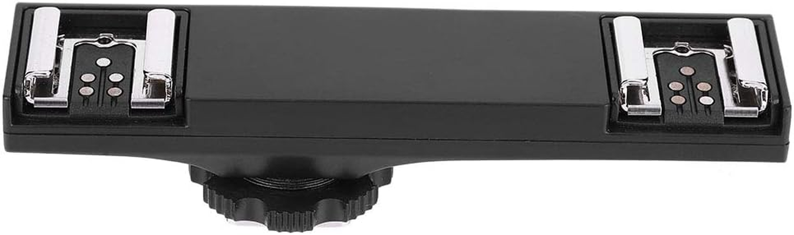 AKLOSIPY Quality Ultralight Dual Hot Shoe Splitter for SLR Camera Camcorder Follow to Digital Camera Warm Shoesplitter Is Spedouble Hot Shoe Mount Double a Cold Spl (#2) image number 4