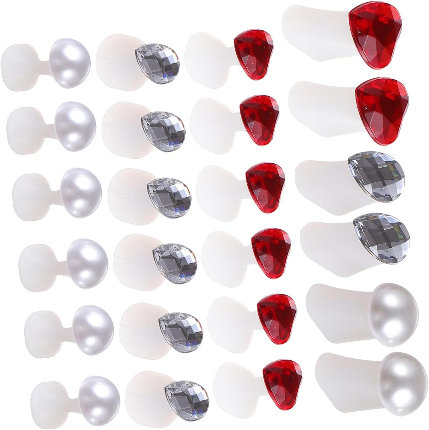 HAPINARY Silicone Toe Separators for Pedicure Nail Art Soft Toe Protectors Bunion Relief Corns Calluses Care Pentagram Design Suitable for Women and Home Salon Use image number 1