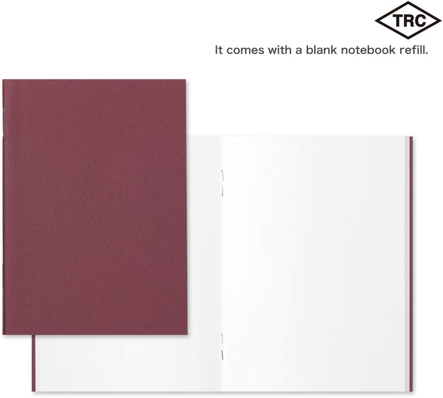 DESIGNPHIL 15026006 Midori Traveler'S Notebook, Passport Size, Black image number 5